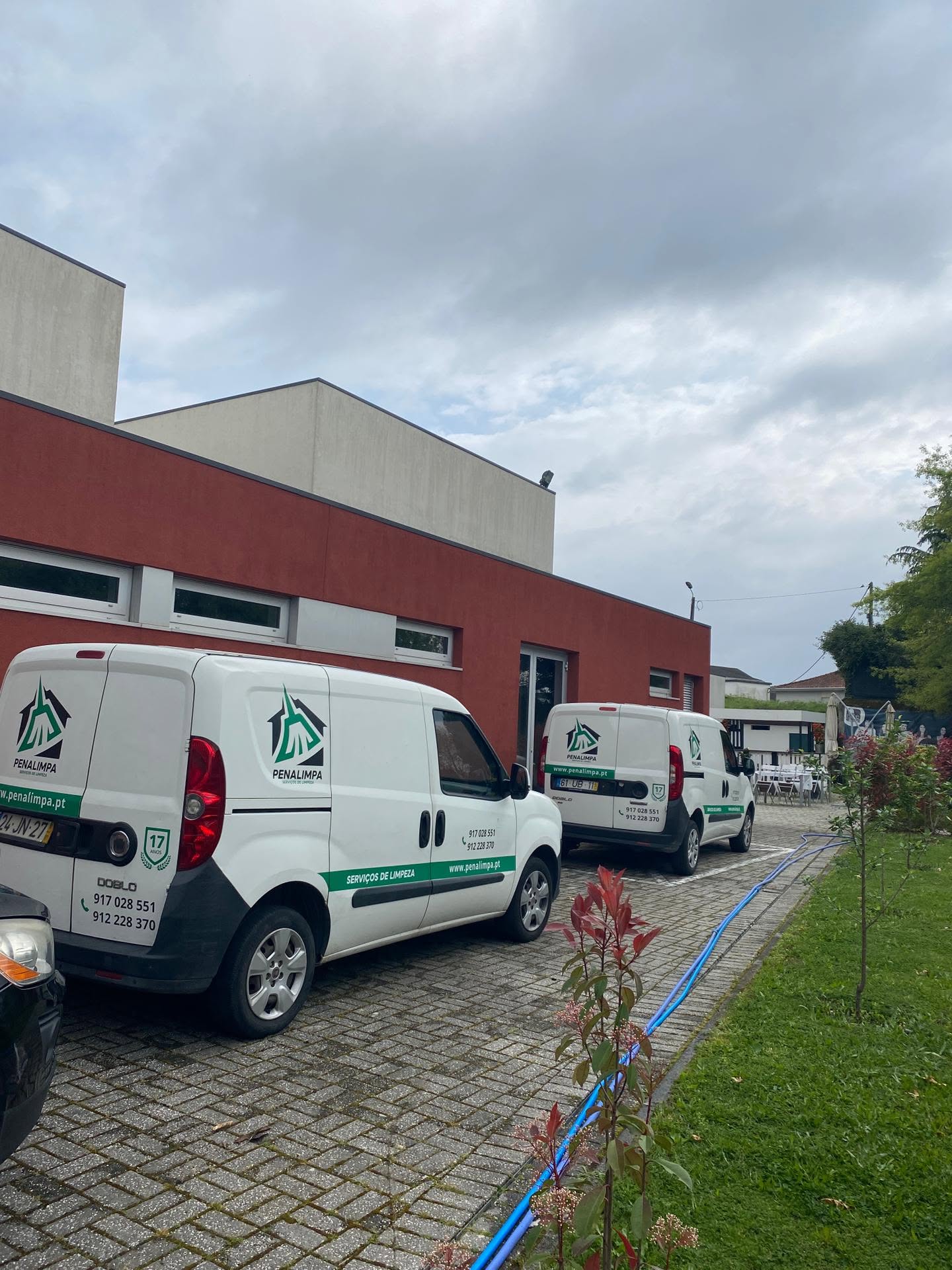 Limpeza profissional em serviço